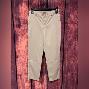 Under Armour youth size 12 tan pants. Boys